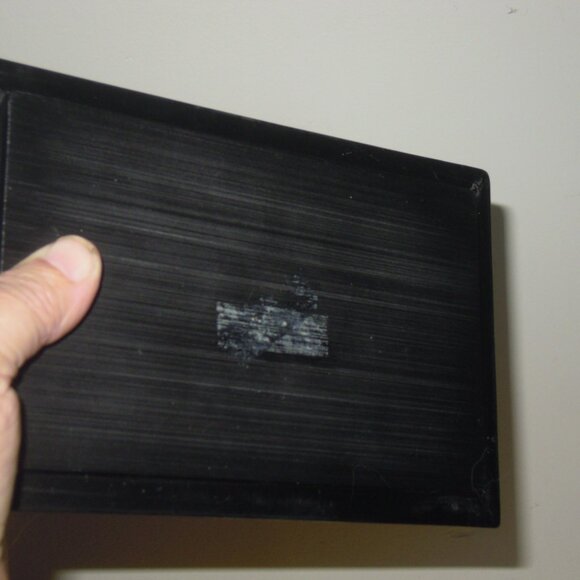 Vintage Carved Black Resin Trinket Box Haida Native Art Pacific West Coast - Picture 10 of 10